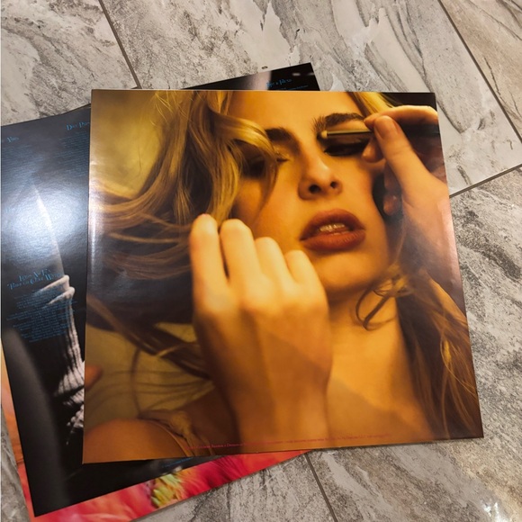 Brand new Addison Yellow Marble Vinyl Record (never opened) w/ poster - Picture 6 of 9